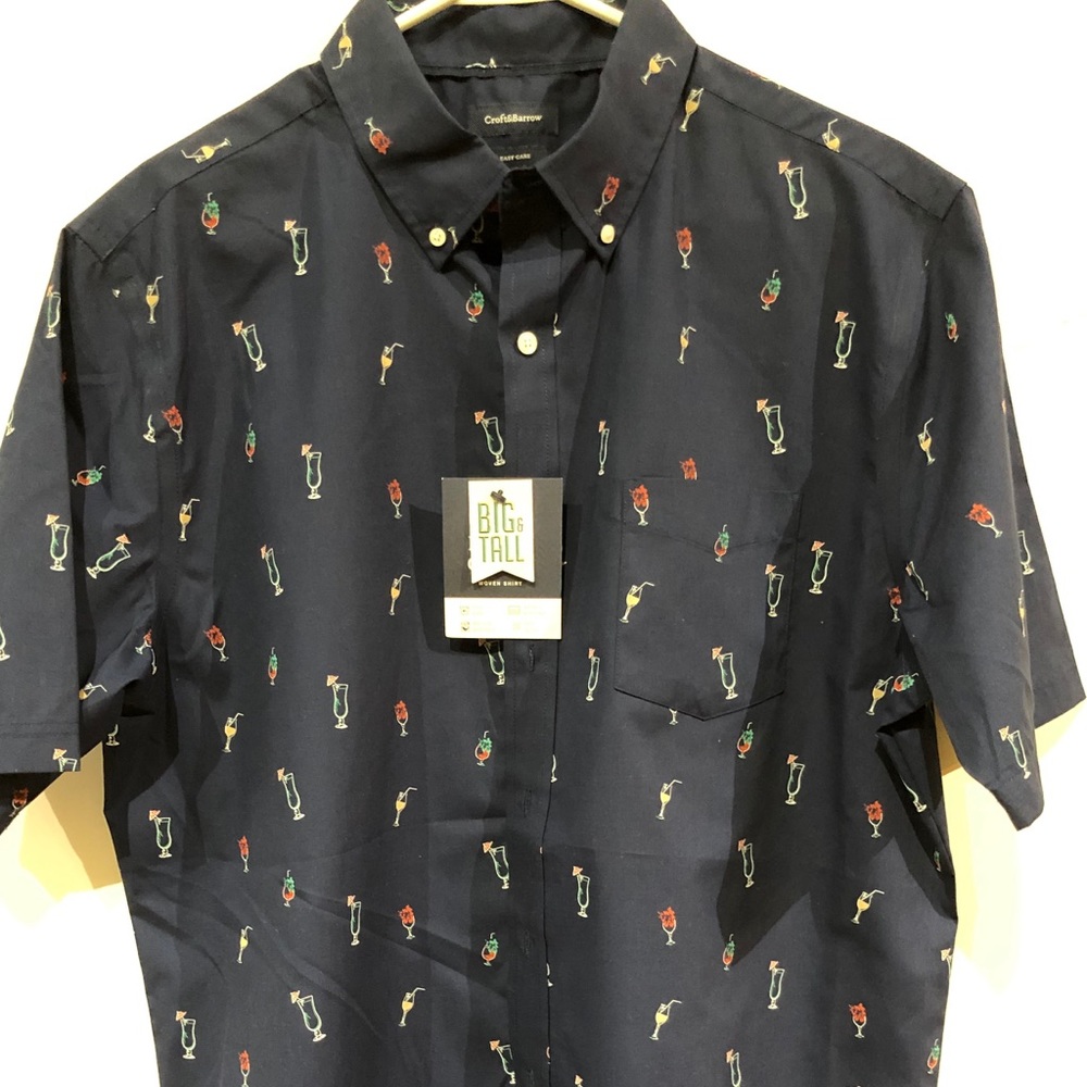 Croft & Barrow Big & Tall Short Sleeve Polo Large